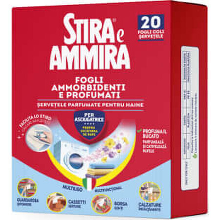 Stira Ammira Stira&Ammira duftende Wäschetrockner-Tücher, 20 Stück
