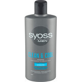 Syoss Men Cool Shampoo für Männer, 440 ml