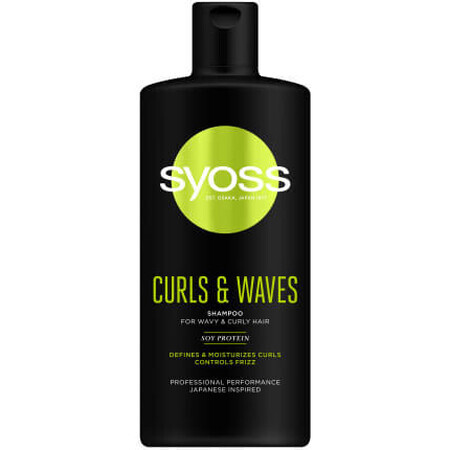 Syoss Shampoo für lockiges und gewelltes Haar, 440 ml