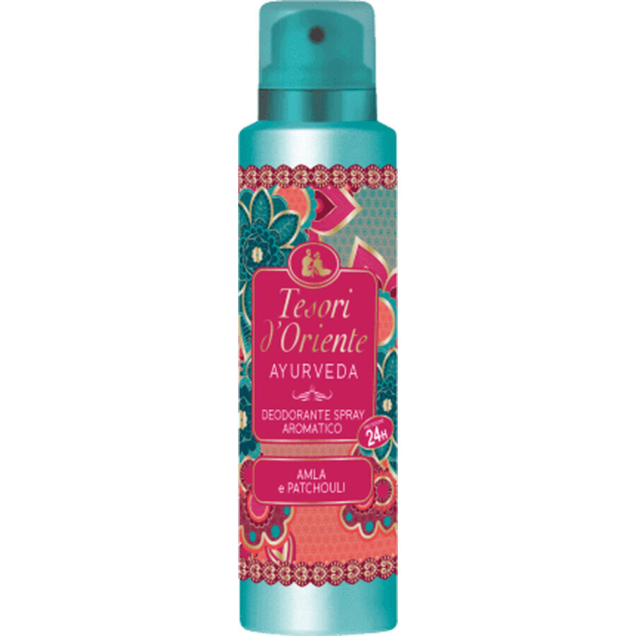 Tesori d'Oriente Déodorant spray corporel ayurveda, 150 ml