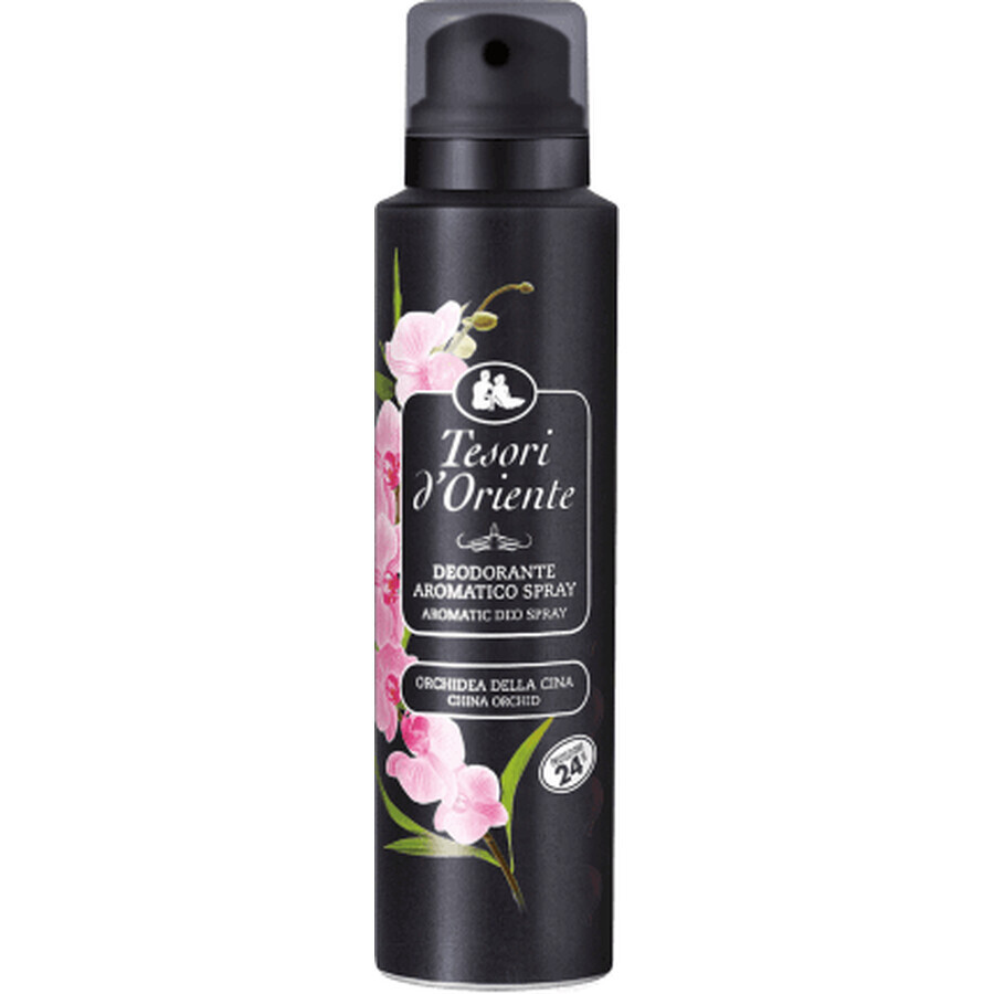 Tesori d'Oriente Deodorant body spray orchidee, 150 ml