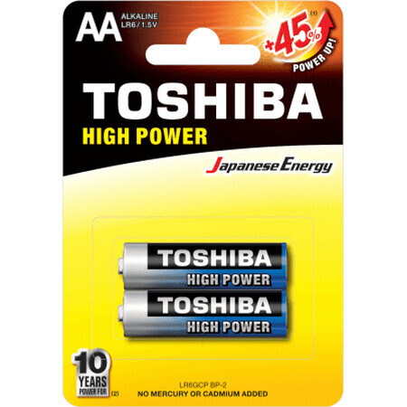 Toshiba Alkaline-Batterien R6-AA, 1 Stk.
