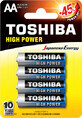 Toshiba Baterii R6-AA, 4 buc