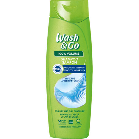 Wash&Go Anti-Schuppen-Shampoo, 360 ml