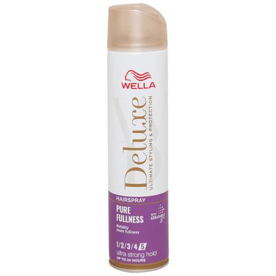 Wella Deluxe  Fixativ pentru păr pure fulness, 250 ml