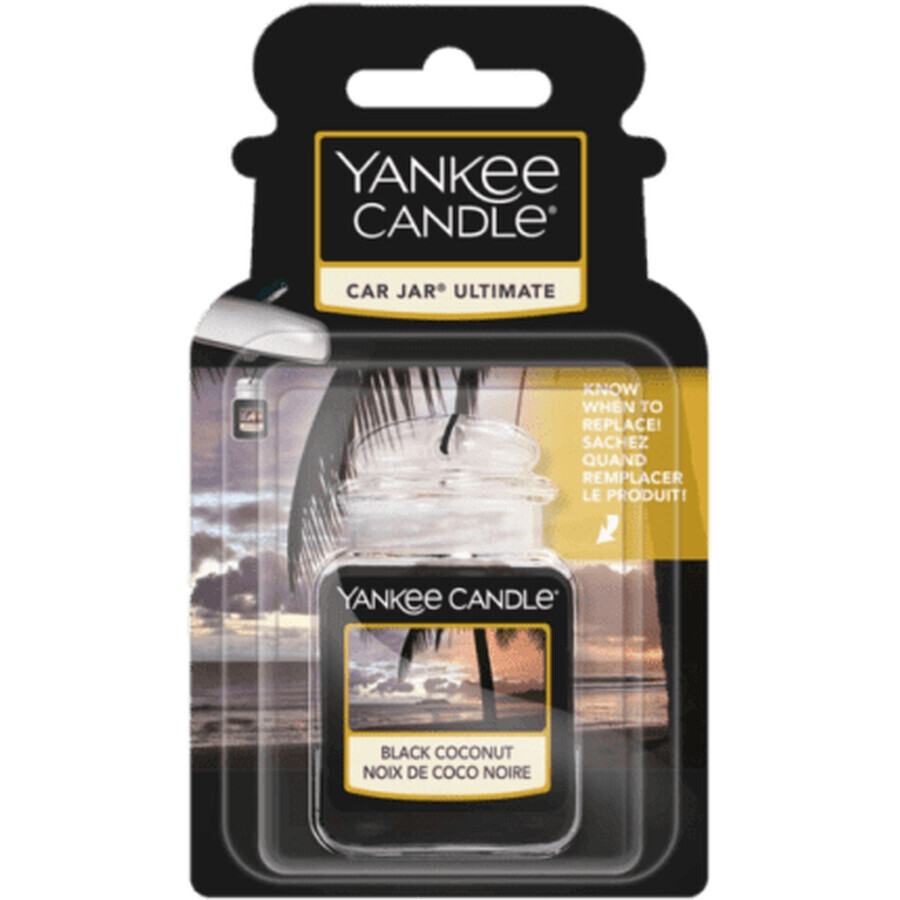 Yankee Candle Odorizant auto Ultimate Black Coconut, 1 buc