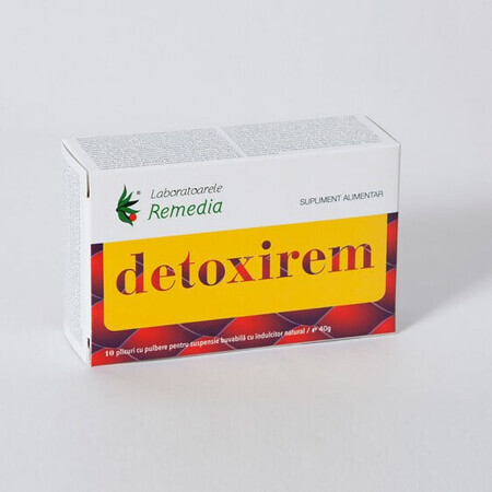 Detoxirem, 10 plicuri, Remedia