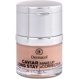 Dermacol Caviar Long Stay fond de ten & corector 4 Tan, 30 ml