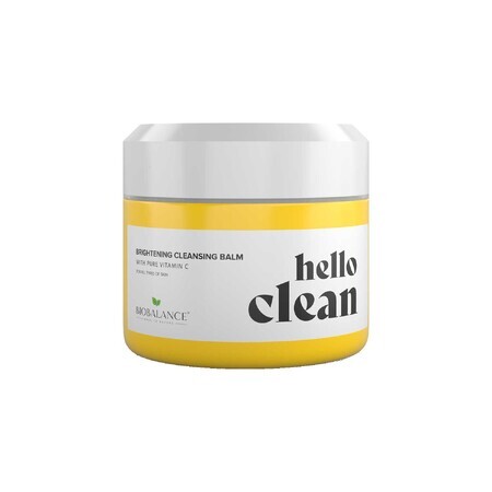 3-in-1-Gesichtsreinigungsbalsam mit reinem Vitamin C für fahle Haut, Hello Clean, Bio Balance, 100 ml